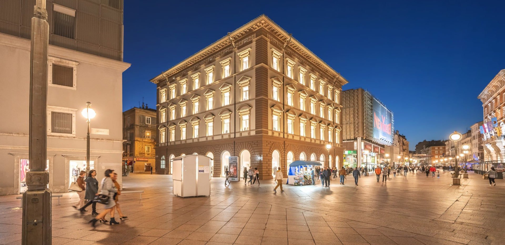 Rijeka Korzo i arhitektura